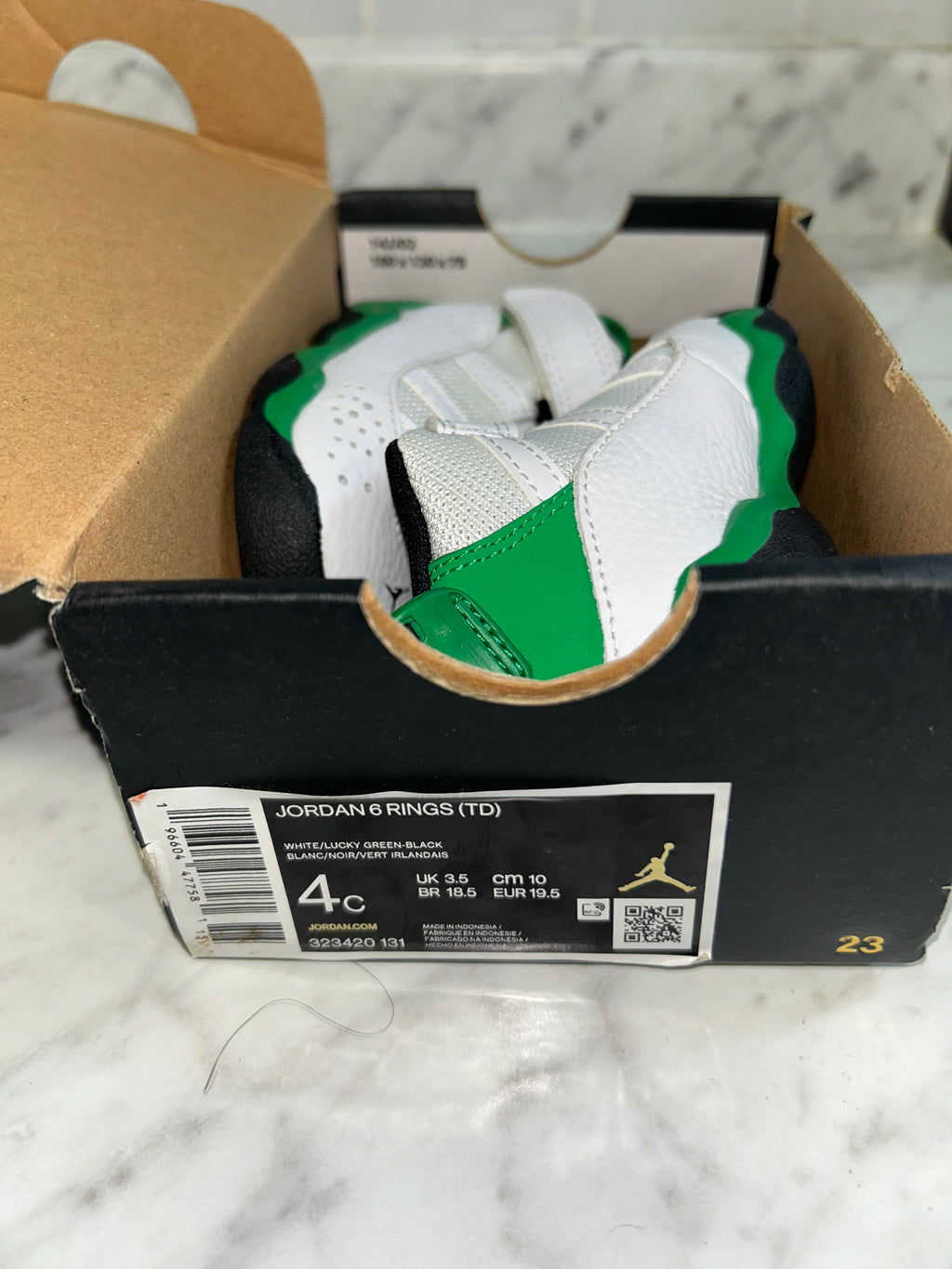 Toddler Jordan 6 Rings