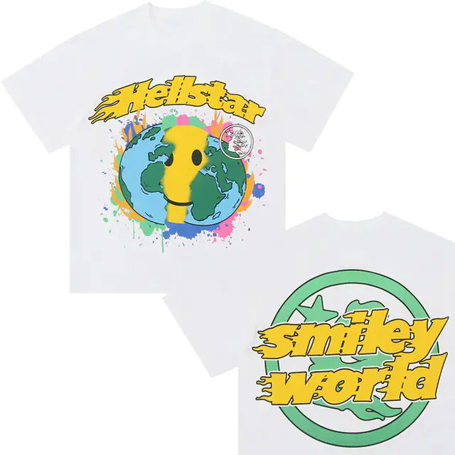 Hellstar Casual Cotton T-Shirt for Men and Women